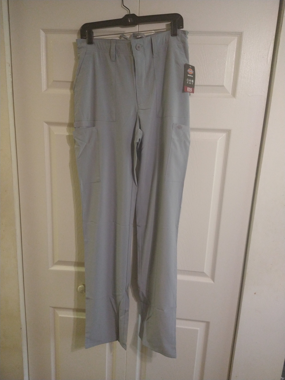 Dickies Men’s Light Gray Cargo Work Pants Tall